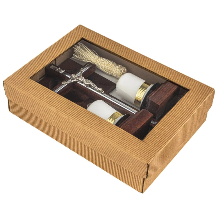 Ekskluzywny Drewniany Zestaw Kolędowy