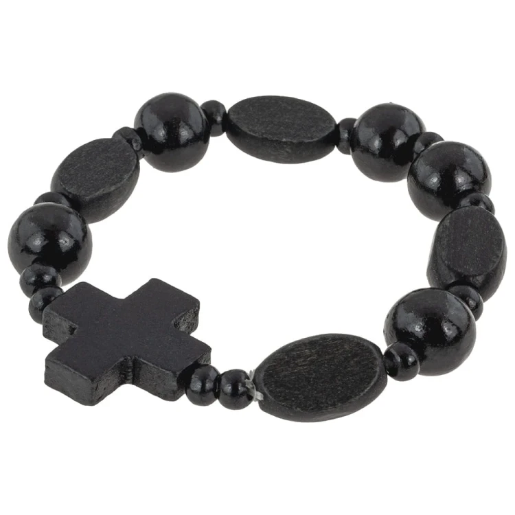Wooden Religious Bracelet - A Symbol of Faith and Elegance