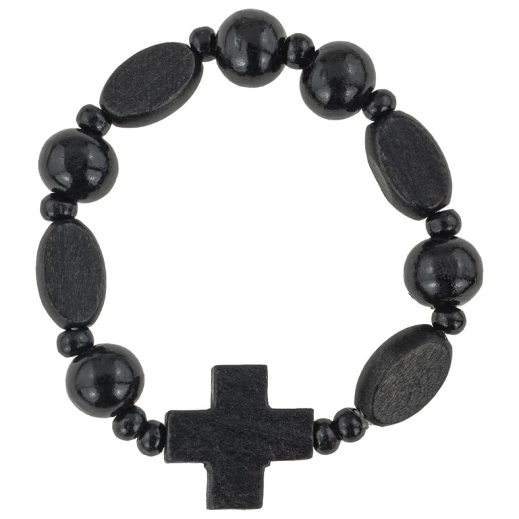 Wooden Religious Bracelet - A Symbol of Faith and Elegance
