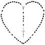 Black and Brown Wooden Rosary