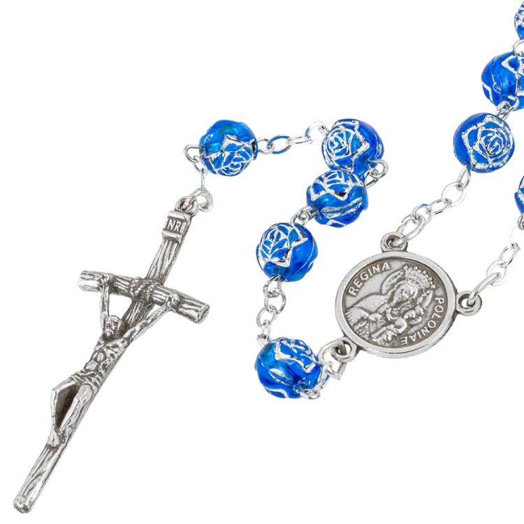 Elegant Blue and Pink Rosaries - Tradition Meets Modernity