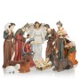 Unique Christmas Crib - Hand Painted, Set of 11 Figures