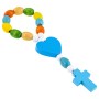 Colorful Wooden Rosary Tenth for Boy