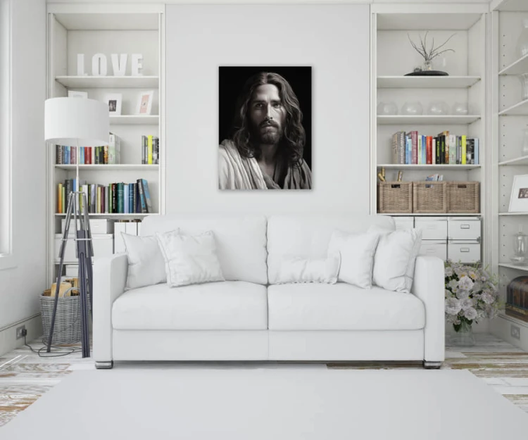 Bild von Jesus auf Leinwand