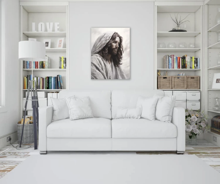 Porträt von Jesus - Kunst, die das Herz berührt