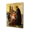 Icon of Saint John Cantius on Lime Wood