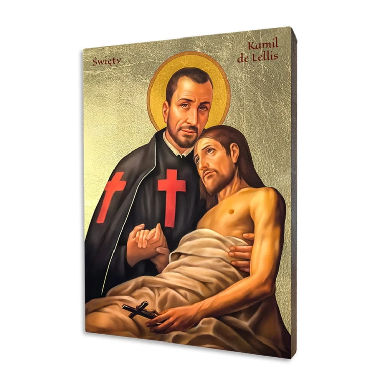 Ikona Święty Kamil de Lellis