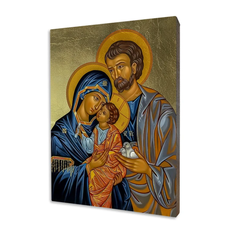 Unique Icon of the Holy Family
