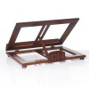 Adjustable Wooden Liturgical Lectern – Beech Wood, Dark Brown