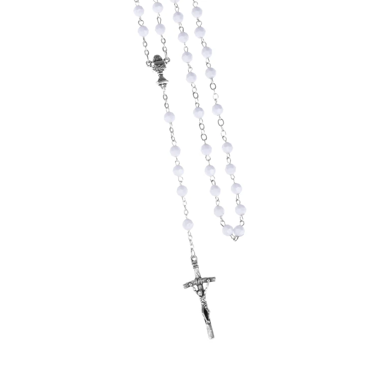 Rosary – First Holy Communion, 6 mm, Plastic