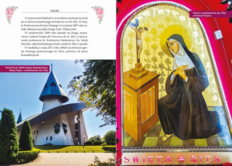 Album Święta Rita  Sanktuaria w Polsce,  historia, świadectwa, cuda, miejsca kultu.jpg