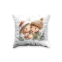 Christmas Pillow for Kids with a Lantern Motif