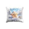 Christmas Pillow for Kids with a Cheerful Star