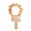 Small Decade Rosary with Wooden Beads