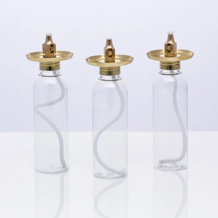 Wkład olejowy do świec liturgicznych, regulowany