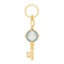 Gold-Plated Saint Benedict Key-Shaped Keychain