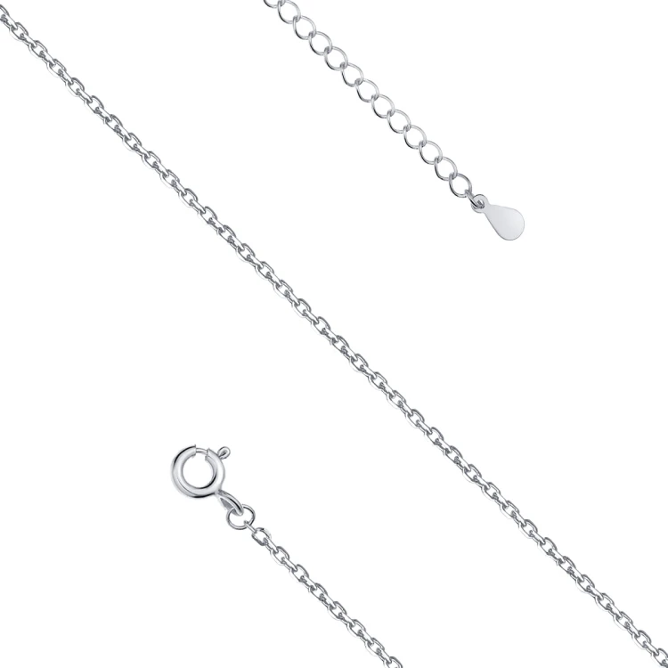 Silver Diamond-Cut Anchor Chain 925 – Classic and Elegant
