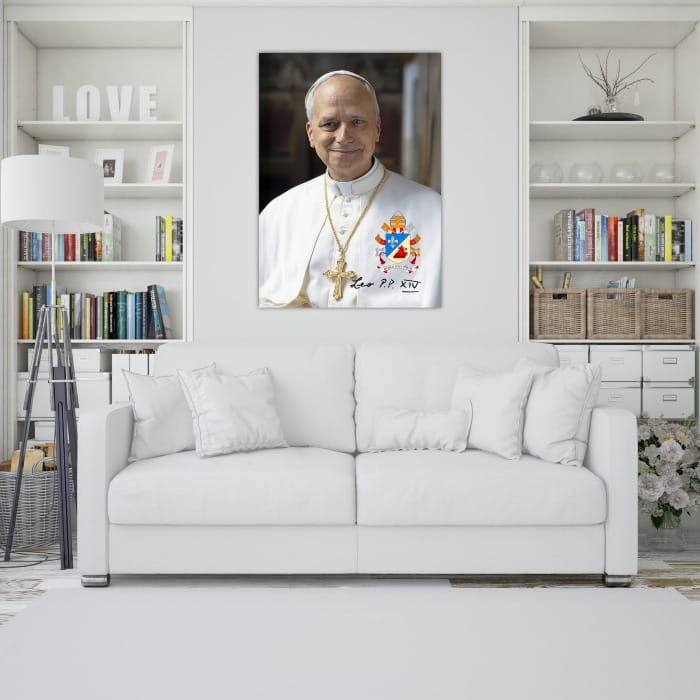 Papst Leo XIV – Leinwandbild