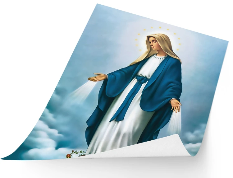 Religious Poster Immaculate Virgin Mary – Wall Decoration