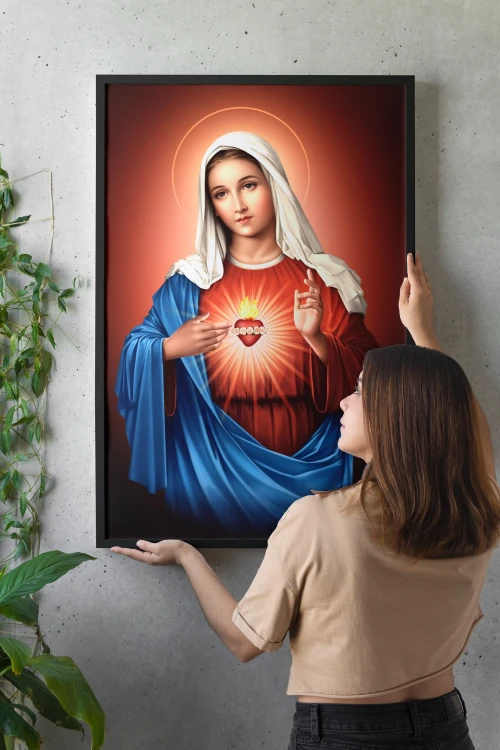 Immaculate Heart of Mary Poster