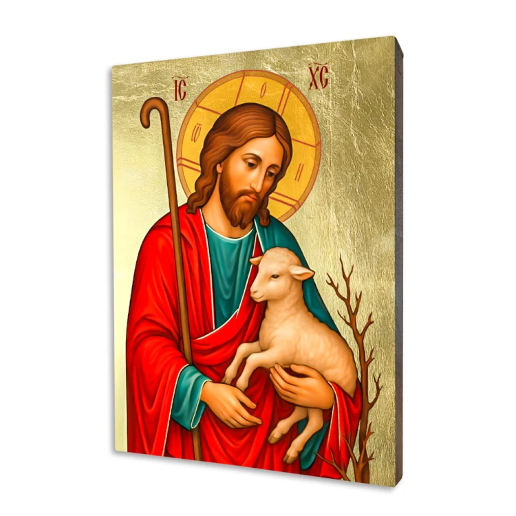 Ikone Jesus des Guten Hirten