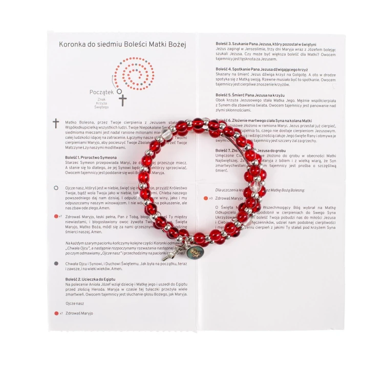 Różaniec - Koronka do siedmiu boleści Matki Bożej