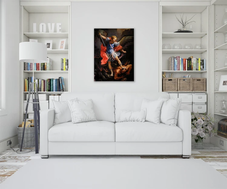 Archanioł Michał canvas obraz wiz.jpg