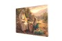 Jesus und die Samariterin Leinwandbild