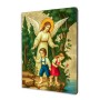 Schutzengel Ikone mit Kindern