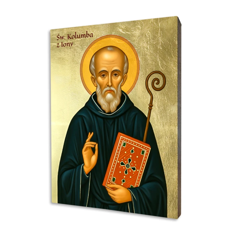 St. Columba of Iona Icon
