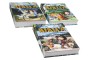 Trzy tomy komiksowego wydania Biblia Księga pełna mocy autorstwa Yum Sook-ja w kolorowym etui, wydawnictwo Jedność.
