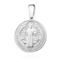 Srebrny medalik Święty Benedykt