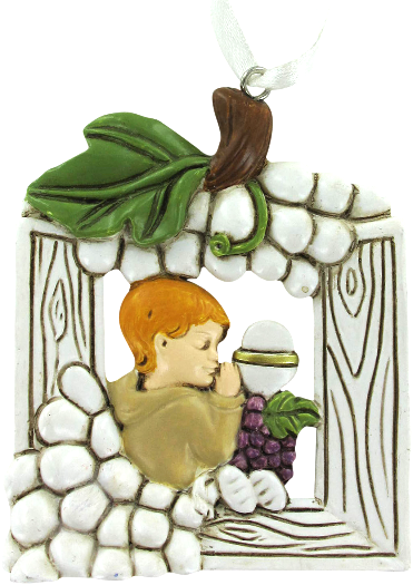 Obrazek - zawieszka na Pierwszą Komunię Świętą