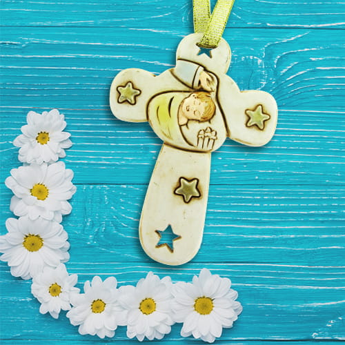 Krzyżyk dla dziecka na Chrzest