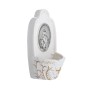 Ceramiczna kropielniczka z Cudownym Medalikiem – widok z boku