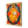 Ikona Zbawiciel na Mocach – Chrystus Pantokrator na złoconej desce