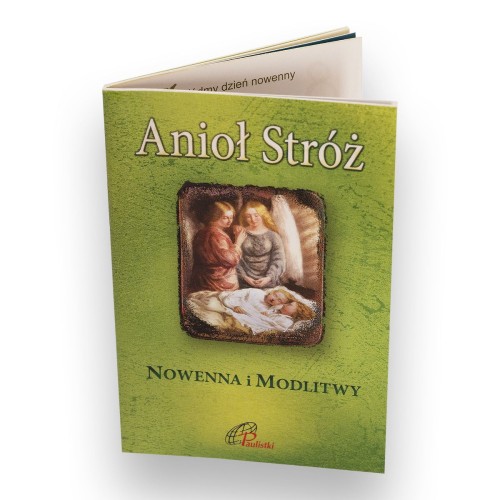 Okładka modlitewnika „Anioł Stróż. Nowenna i modlitwy”