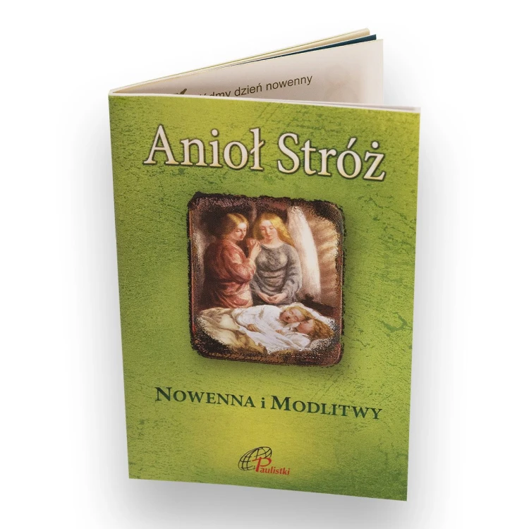 Okładka modlitewnika „Anioł Stróż. Nowenna i modlitwy”