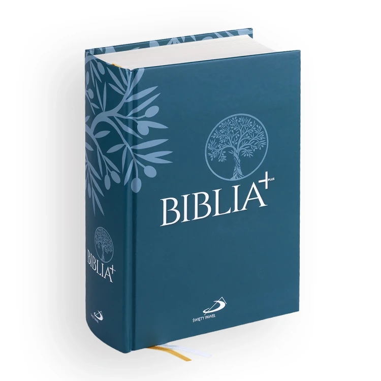 Biblia Plus turkusowa – przednia okładka