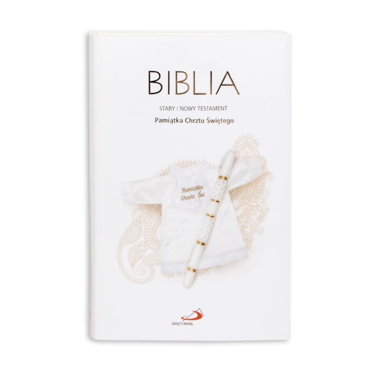 Biblia Pamiątka Sakramentu Chrztu Świętego – okładka
