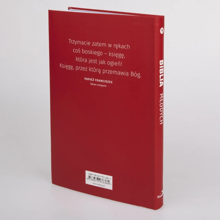 YOUCAT Biblia młodych – tylna okładka