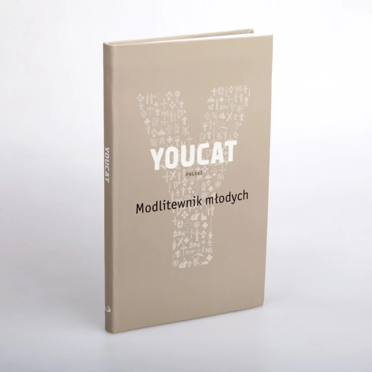 YOUCAT Modlitewnik młodych – stojąca książka i grzbiet