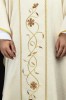 Ornat ecru z Dobrym Pasterzem, IHS i Barankiem Bożym – zdjęcie 4