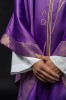 Ornat fioletowy z kłosami zboża i krzyżem – zdjęcie 5