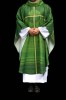 Ornat zielony z nadrukiem krzyża – zdjęcie 9