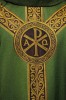Ornat zielony z nadrukiem PAX – zdjęcie 3