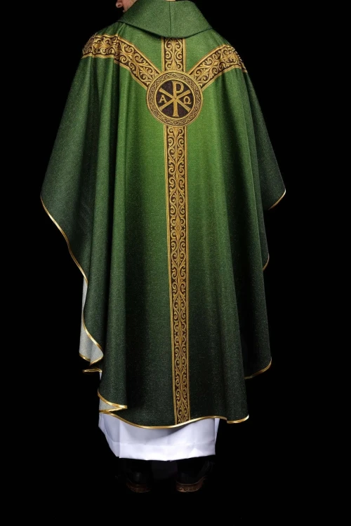 Ornat zielony z nadrukiem PAX – zdjęcie 7