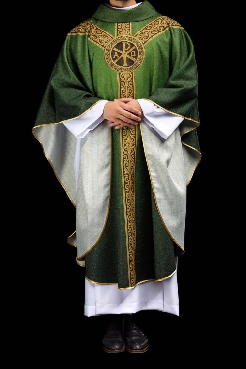Ornat zielony z nadrukiem PAX – zdjęcie 8