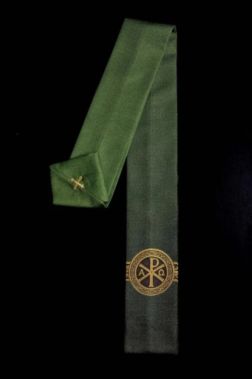 Ornat zielony z nadrukiem PAX – zdjęcie 9