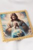 Palka kielichowa biała z Chrystusem Królem – zdjęcie 2